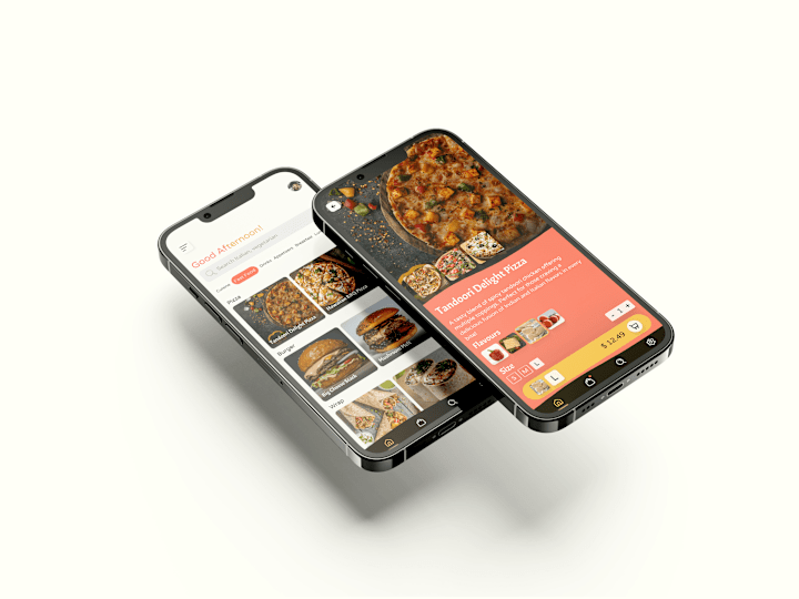 Cover image for Craverr - Restaurant Menu App Design