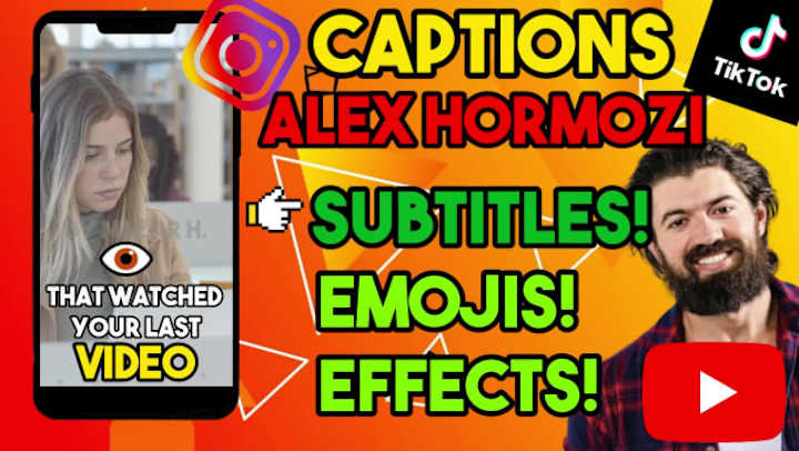 Cover image for I will edit shorts in alex hormozi style with caption and emojis