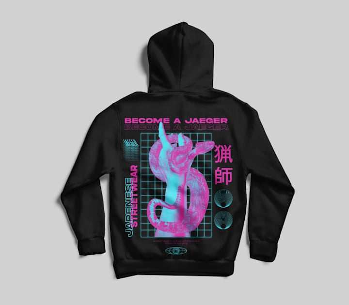 Cover image for I will create a streetwear design for a hoodie or t shirt