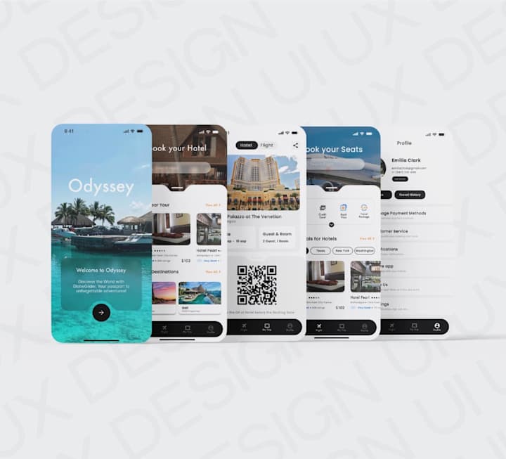 Cover image for Odyssey | UI/UX Desig 