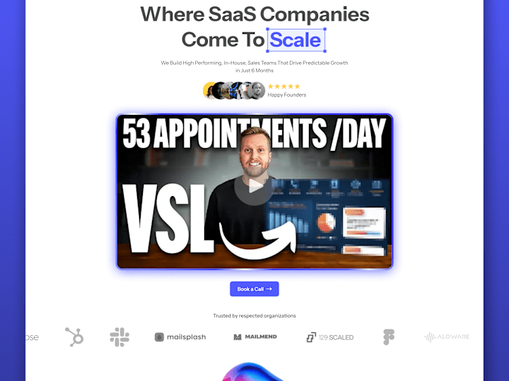 Cover image for SaaS Scale: Multi-Page Website Design & Framer Development