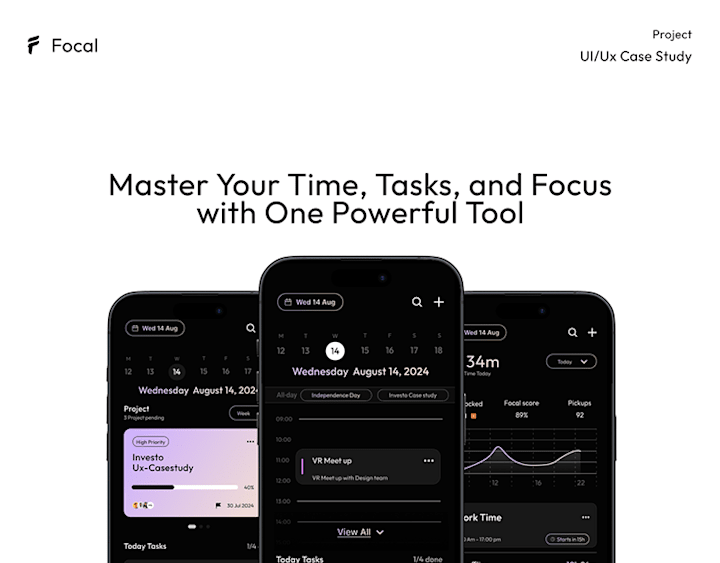 Cover image for Focal - Ux Casestudy