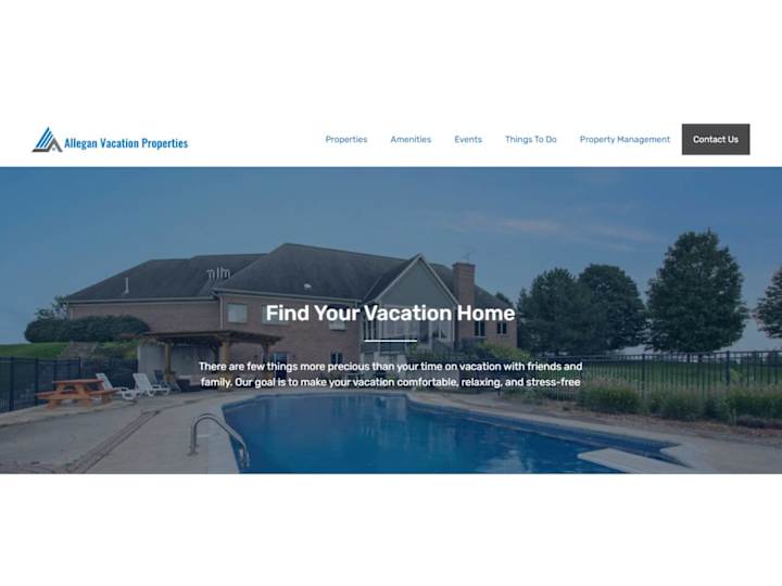 Cover image for Allegan Vacation Properties