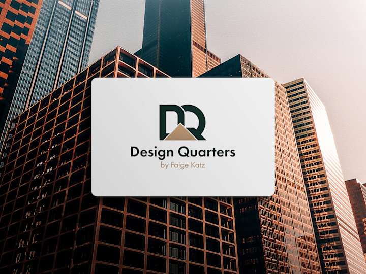 Cover image for Design Quarters by Faige Katz Logo Design by Mazharul Islam Udo…