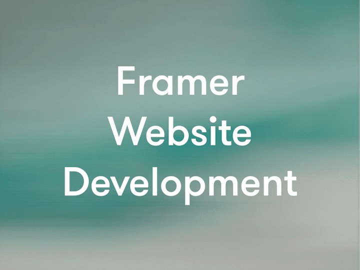 Cover image for Framer Design & Development