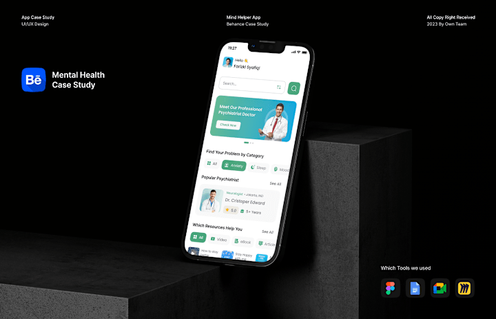 Cover image for Mental Health App Case Study