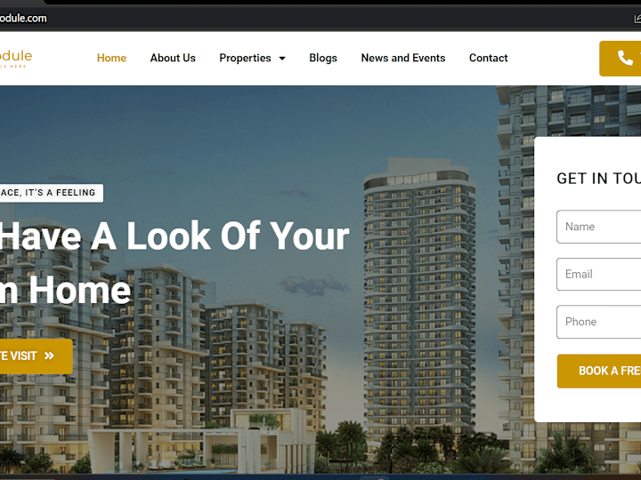 Cover image for Real Estate Website