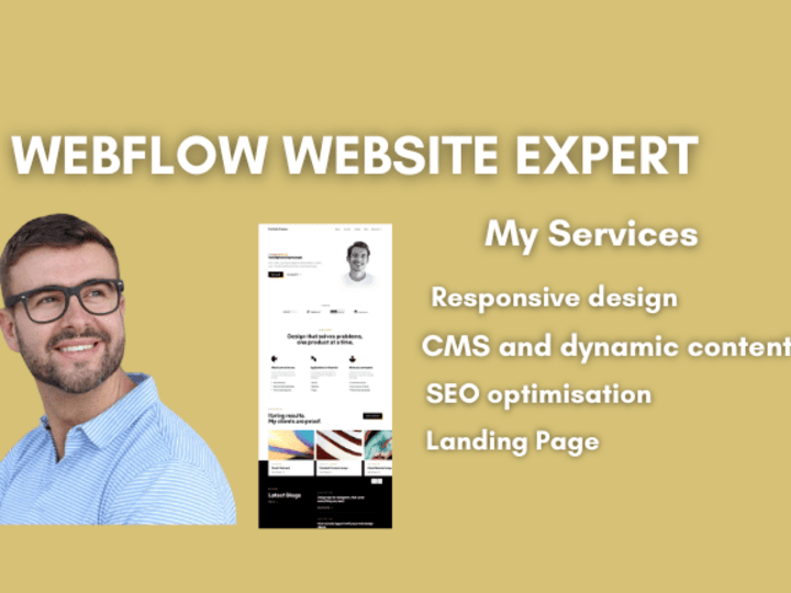 Cover image for I will design Webflow website and redesign Webflow website 