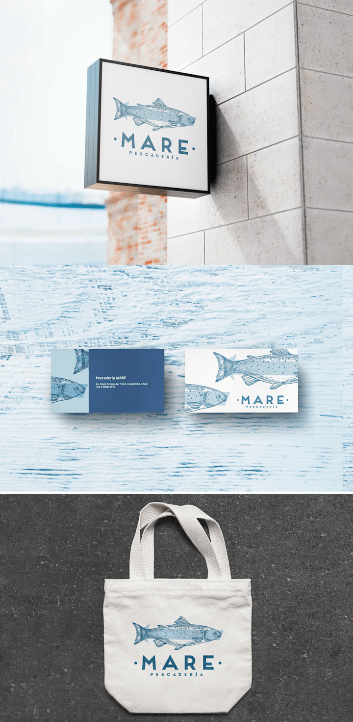 Cover image for MARE - Brand Identity for Seafood Restaurant