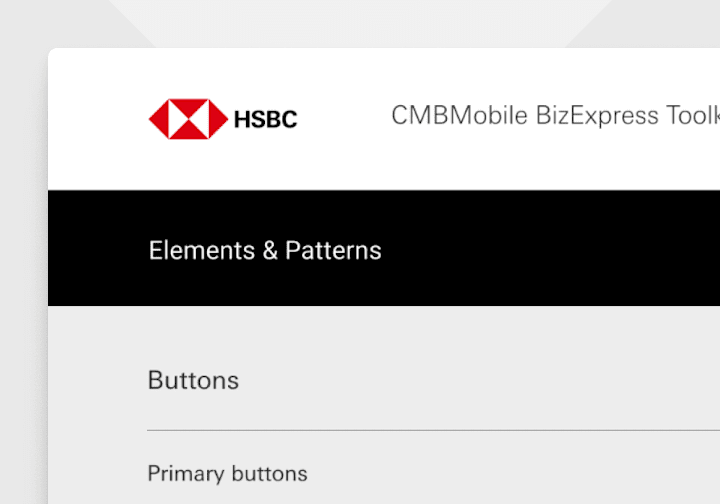 Cover image for HSBC Mobile BizExpress UI Kit