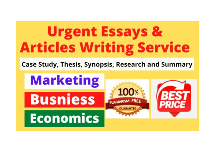 Cover image for I will write unique business economics essays, marketing article