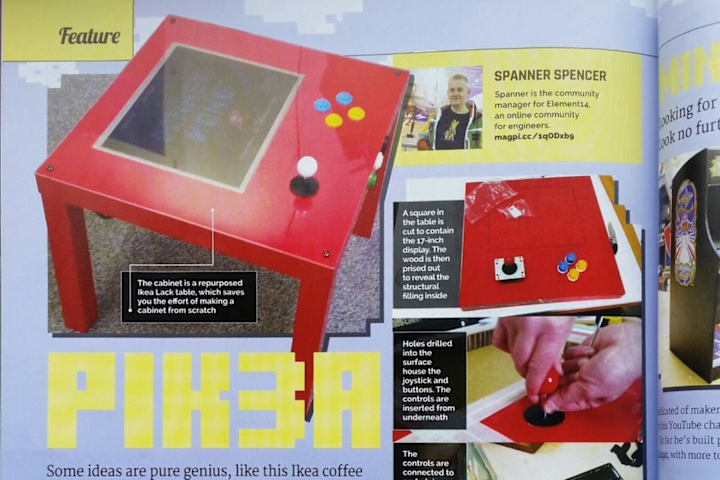 Cover image for PIK3A RETRO GAMING TABLE