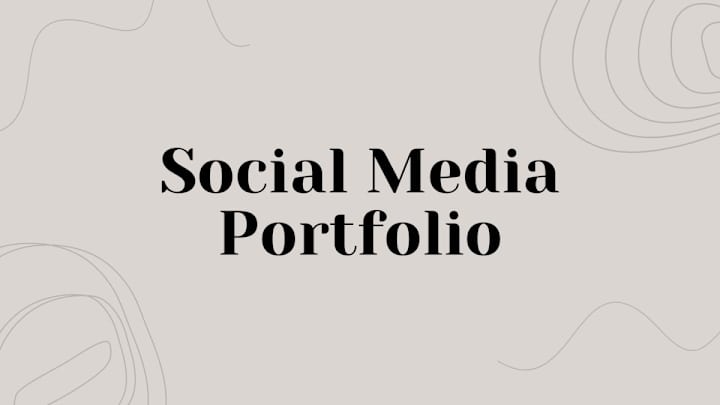 Cover image for Social Media Portfolio