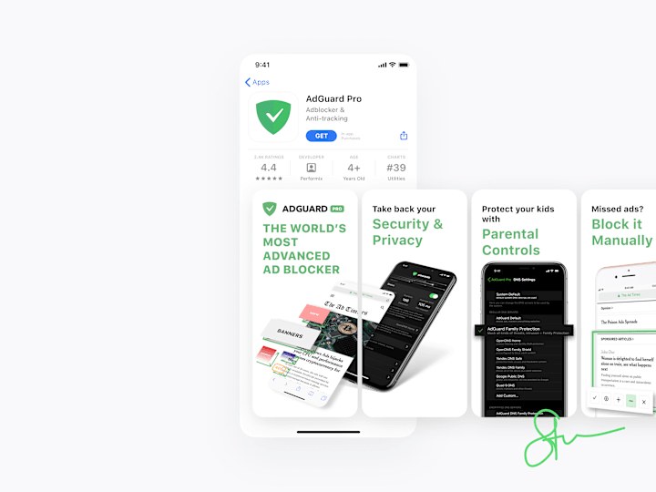 Cover image for AdGuard App Store Marketing Redesign