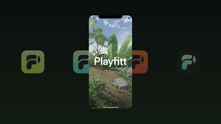Cover image for PlayFitt, IOS Mobile App. Fitness & Health.