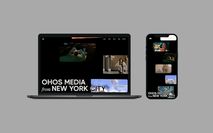 Cover image for OHOS Media: NYC Media Production Portfolio Website 