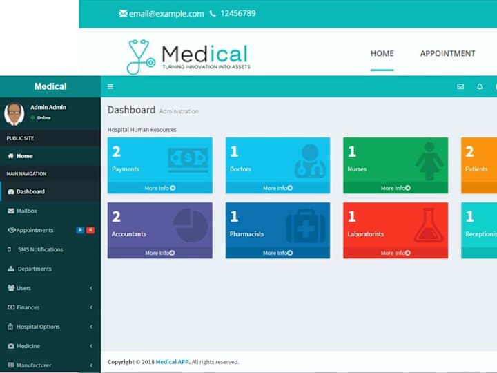 Cover image for Hospital Management System5.