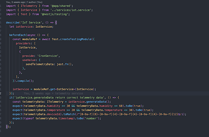 Cover image for Unit test example | Node.js Developer | Back-end Developer