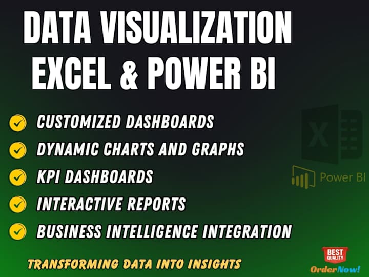 Cover image for Data Visualization Wizards: Excel & Power BI Brilliance