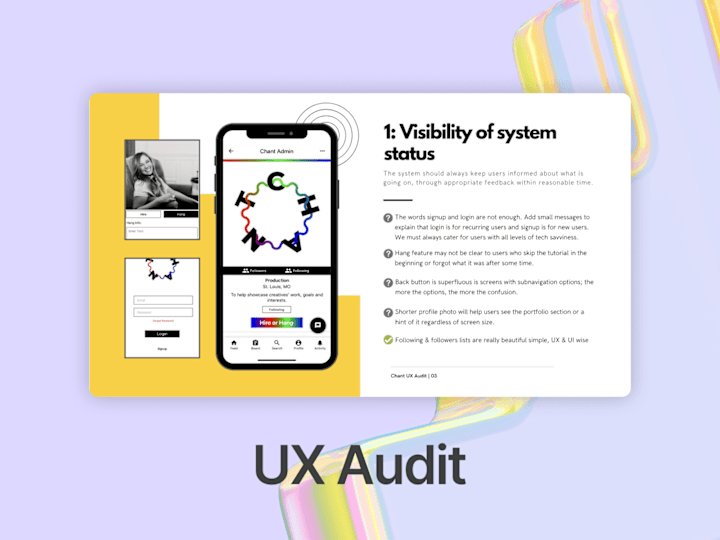 Cover image for UX/UI Design Audit