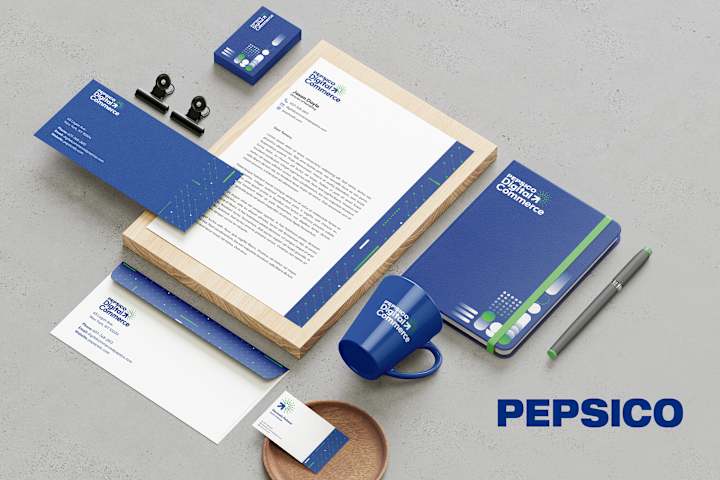 Cover image for Pepsico Digital Commerce, Brand Identity Design