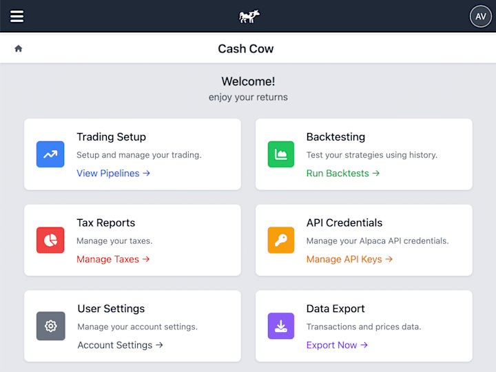 Cover image for Cash Cow Trading