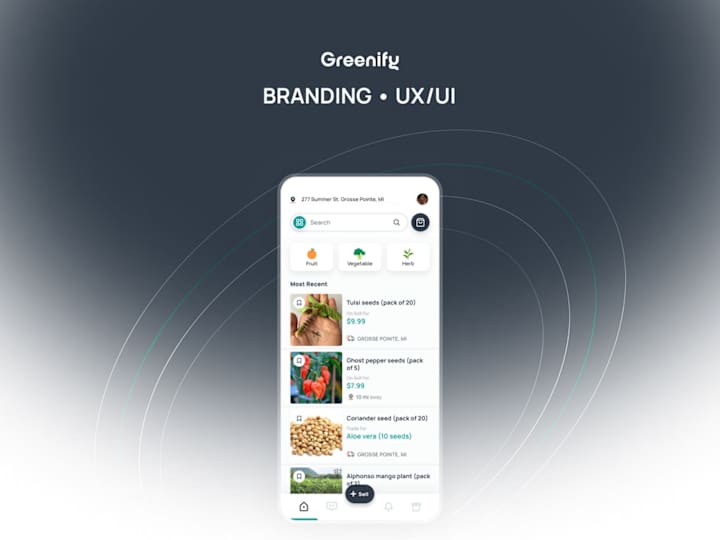 Cover image for Greenify - E-commerce platform :: Behance