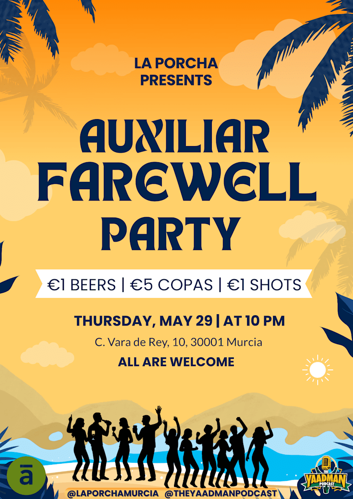 Cover image for Party Flyer for local Spanish business