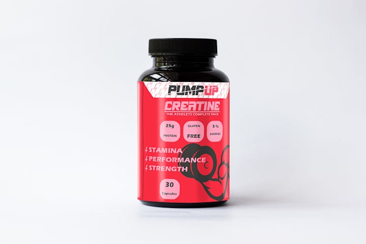 Cover image for Minimal and appealing supplement package design 