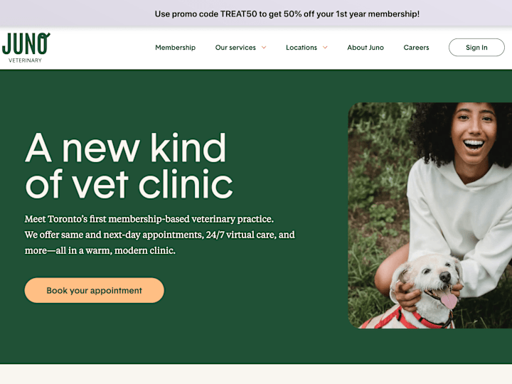 Cover image for Ad copywriting— Juno Vet🐶🐱🩺