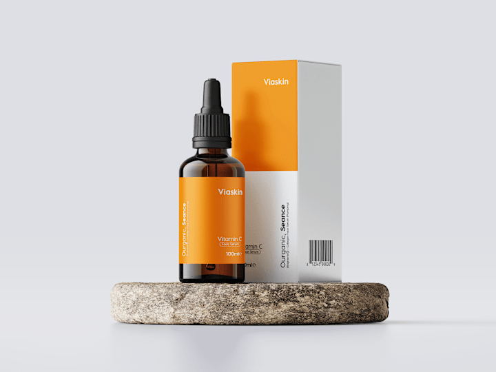 Cover image for Viaskin Face Serum Packaging Design