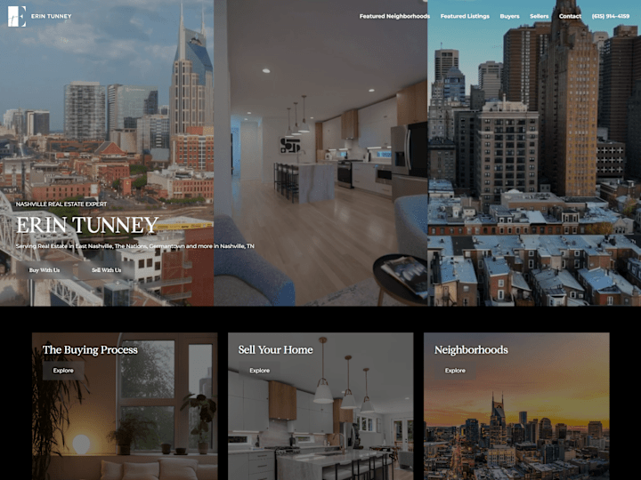 Cover image for 🏡 Erin Tunney - Real Estate Website | Web Development | Webflow