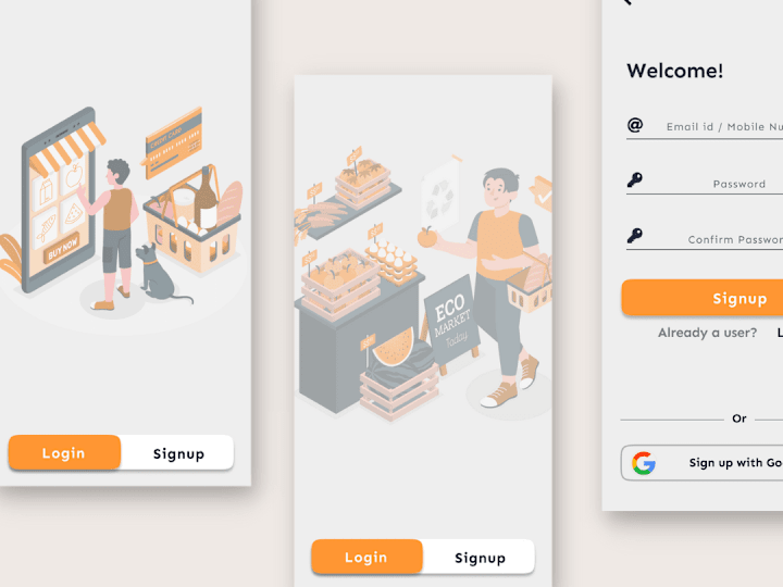 Cover image for Grocery Delivery App Designing