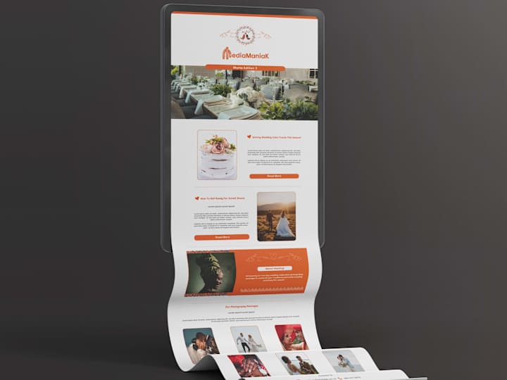 Cover image for Custom Branded Mailer Design Template & Setup | Mailchimp