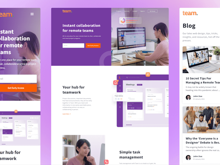 Cover image for Responsive Website Design in Figma - UI UX Design