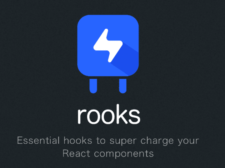 Cover image for Rooks - Open source Custom hooks in React