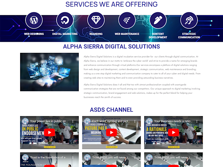Cover image for Home - Alpha Sierra Digital Solutions - AS Digital Solutions