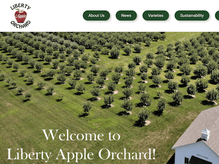 Cover image for Liberty Apple Orchard