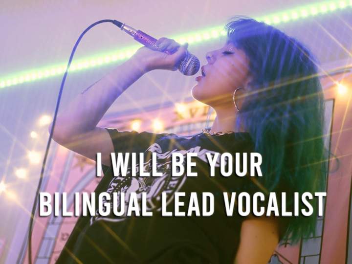 Cover image for Bilingual vocalist for your songs. 