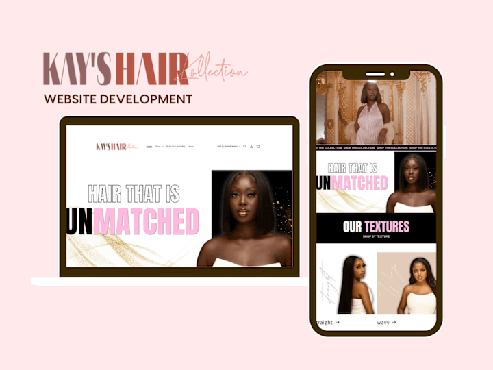 Cover image for Kay's Hair Kollection Website Development