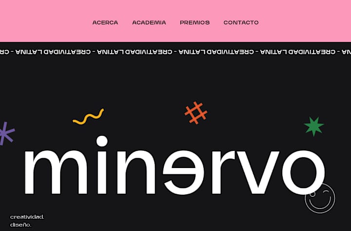 Cover image for Web Design for minervo