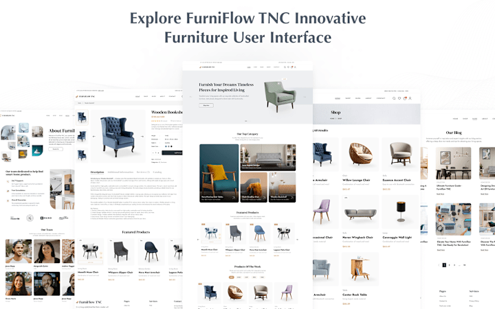 Cover image for Furniture Webflow Website Template