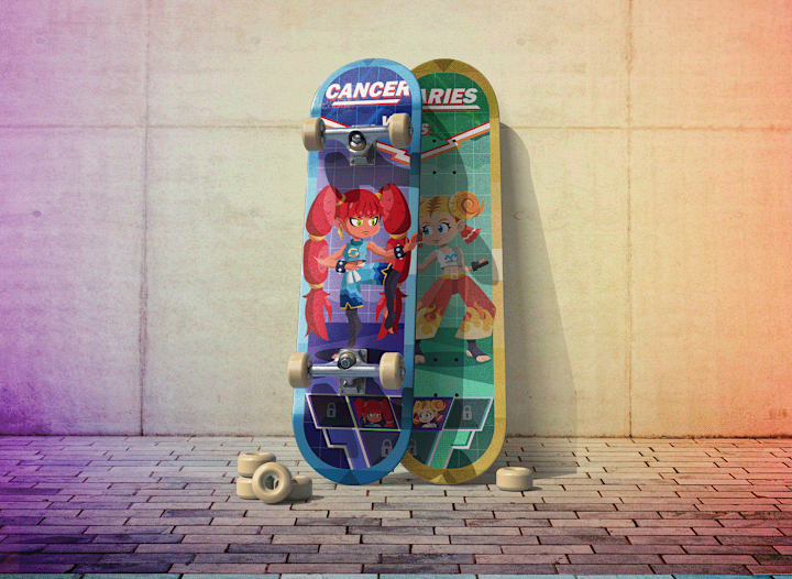 Cover image for Zodiac Skateboard Decks :: Behance