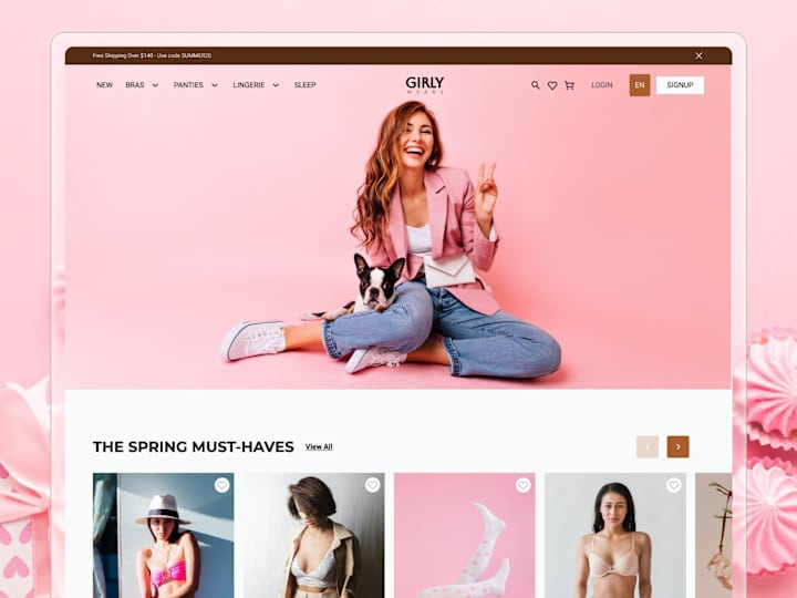 Cover image for  Web Design That Elevates Beauty, Food & Fashion Brands