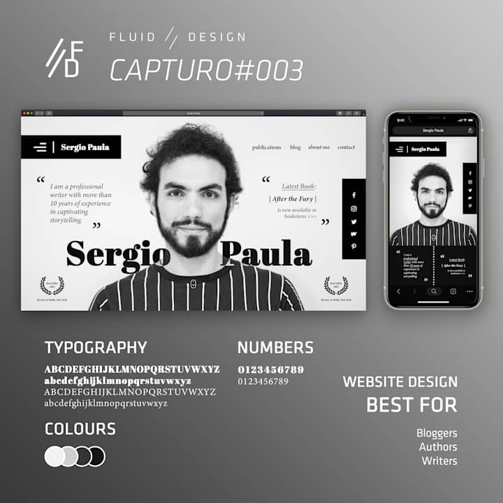 Cover image for Web Design - CAPTURO#003