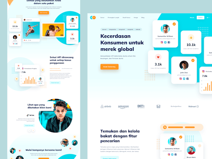 Cover image for Landing Page UI UX Design