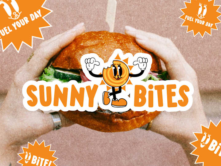 Cover image for Sunny Bites – Fast Food Brand Identity