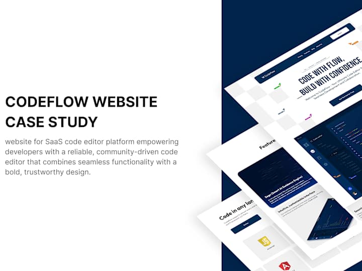 Cover image for CODEFLOW WEBSITE DESIGN 