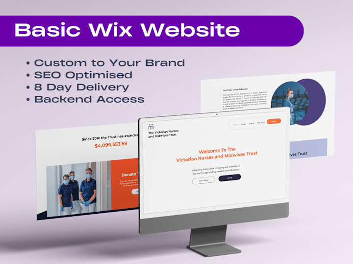 Cover image for Simple Wix Website