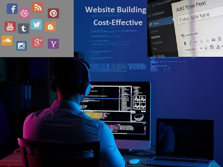 Cover image for Blog website design and development.